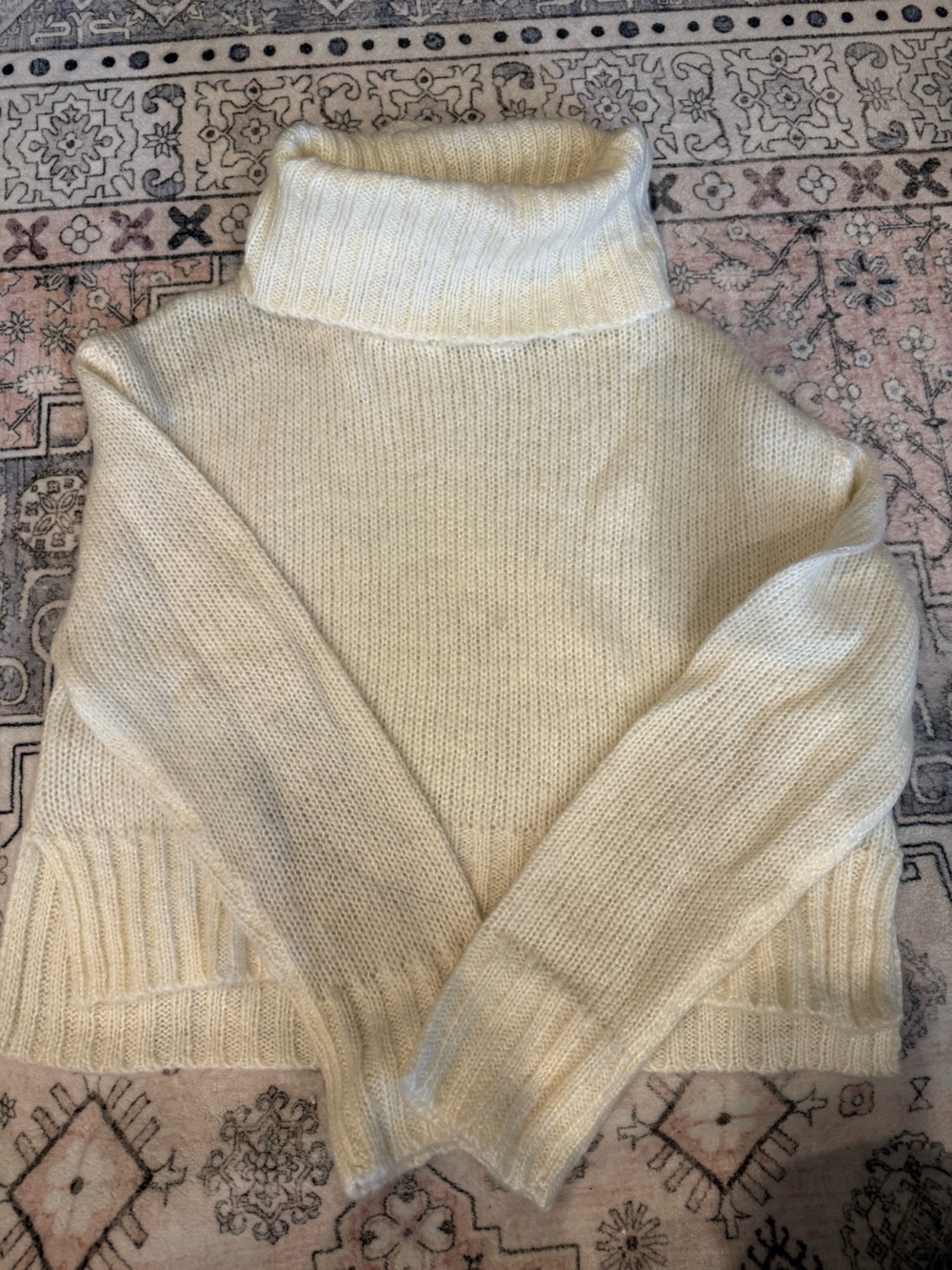 Brave Soul Cream Crewneck Sweater